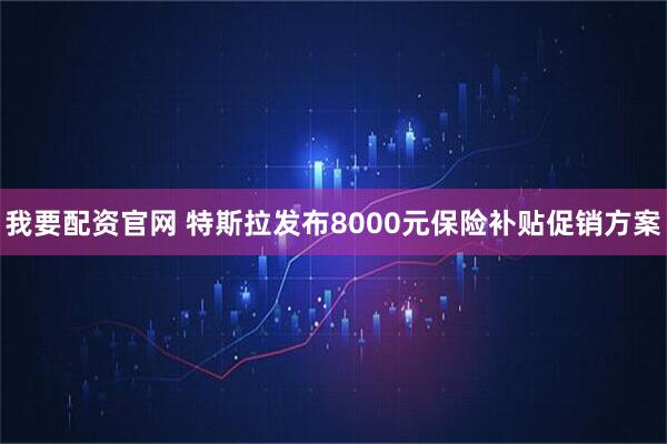 我要配资官网 特斯拉发布8000元保险补贴促销方案