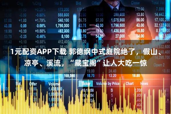 1元配资APP下载 郭德纲中式庭院绝了，假山、凉亭、溪流，“藏宝阁”让人大吃一惊